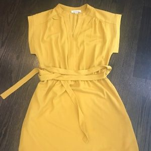 Monteau Mustard Dress Size M